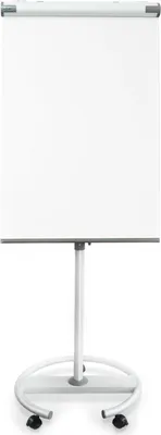 Image de Flipchart mobile Shark Pied à roulettes Réglable en hauteur 73 x 104 cm