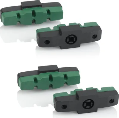 Produktbild von XLC BS-X42 Ersatzbremsgummi für Magura 50 mm, grün, 4-teilig (1 Set)