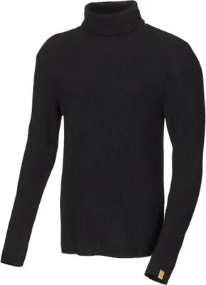 Zdjęcie produktu dla Sweter z golfem Ivanhoe GY Tolken Black dla mężczyzn - Wełna merino - Czarny