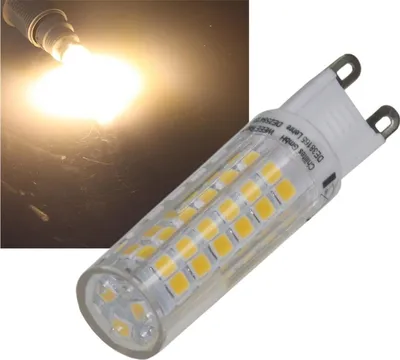 Produktbild von ChiliTec 21576 LED Stiftsockel G9, 6W, 590lm 3000k, 330°, 230V, warmweiß