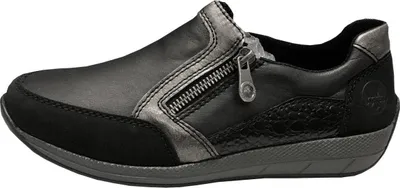Produktbild von Rieker Slipper schwarz in Gr. 39