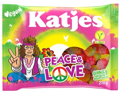 Produktbild von Katjes Peace & Love 210g
