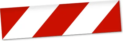 Produktbild von PantherPixel Warnmarkierung Magnetschild Auto LKW KFZ Warnhinweis Magnetfolie Geschenkidee 30 x 8 cm REFLEKTIEREND