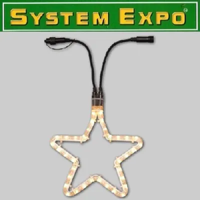 Produktbild von Best Season System Expo "Star-Extra" Ø 28cm, Ropelight klar, für außen, 484-40