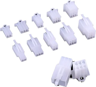 Produktbild von 580-teiliges Kfz-Steckverbinderset, Kabelstecker-Steckklemmen, Schrumpfverbinder für Motorrad, Auto, LKW, Schiff