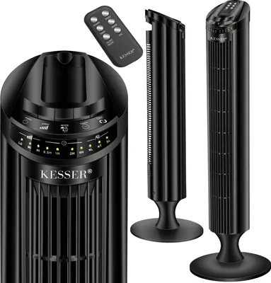 Produktbild von KESSER Turmventilator FERNBEDIENUNG Ventilator LED Display Standventilator Klimaanlage