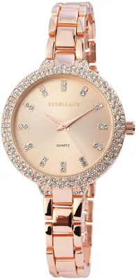 Produktbild von Excellanc Damenuhr mit Metallarmband