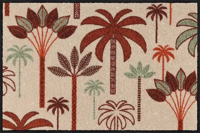 Produktbild von Salonloewe PALM JUNGLE Fußmatte Wohnmatte 50 x 75 cm