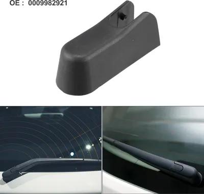 Image de Capuchon Bras d'Essuie-glace Arrière pour Mercedes-Benz GL-Class X164 X166 Pare-brise Arrière Couvercle 0009982921