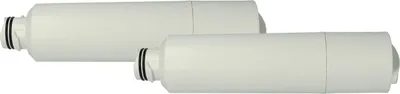 Produktbild von vhbw 2x Wasserfilter Filterkartusche Filter kompatibel mit Samsung RFG296HDRS, RFG296HDWP, RFG297HDBP, RFG297HDPN, RFG297HDRS, RFG297HDWP Kühlschrank