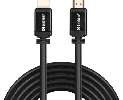 Imagen del producto de Sandberg HDMI 2.0, 19 metros - 19 metros, 10 metros, 1000 metros, HDMI Tipo A (estándar), HDMI Tipo A (estándar),