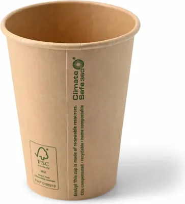 Produktbild von Dispergierbecher aus Kraftpapier, 350 ml, Durchmesser 90 mm, 50 Stück.