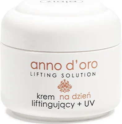 Zdjęcie produktu dla Ziaja Anno D'oro, Krem na dzień, liftingujący + UV, 50ml
