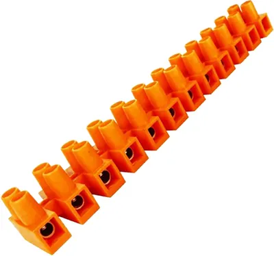 Zdjęcie produktu dla Złączka zaciskowa 12-TOROWA 10mm LISTWA INSTALACYJNA