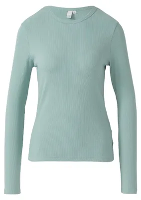 Produktbild von QS Damen 2141201 T-Shirt Langarm, 6215, M EU