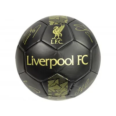 Obrázek produktu pro Liverpool FC – Fotbalový míč Phantom BS3170 (5) (černý/zlatý)