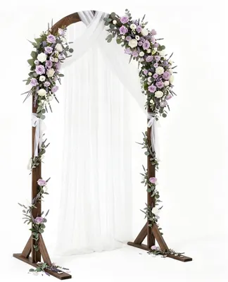 Image de Solidchoice - Arche de mariage en bois, 2,1 mètres, pour décoration