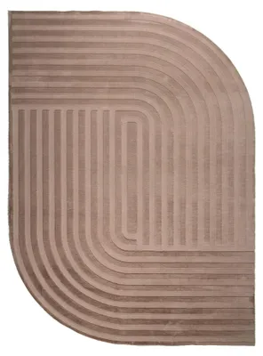 Zdjęcie produktu dla Dywan nieregularny - Flowy Lines Taupe