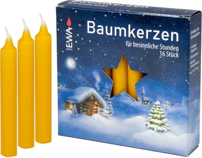 Produktbild von EWA Baumkerzen, Baumkerzen:natur