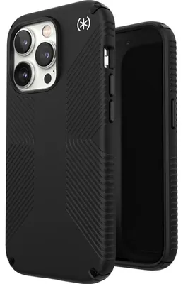 Produktbild von Speck Presidio2 Grip, Cover, Apple, iPhone 14 Pro, 15,5 cm (6.1"), Schwarz