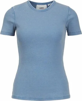 Obrázok produktu pre Dámske tričko s krátkym rukávom Jack & Jones Jxfrankie Wash Ss Blue - L