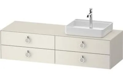 Produktbild von DURAVIT WT4995R39390000 Konsolen-WTU wh White Tulip 550x1600x