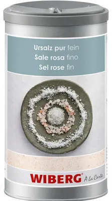 Image de Wiberg Ursalz pur fin en boîte Aromatresor sel fin de cuisine 1350g