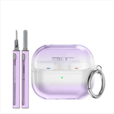 Image de INF Coque protectrice dégradée TPU pour Galaxy Buds3 et Buds3 Pro 3 pièces Rose