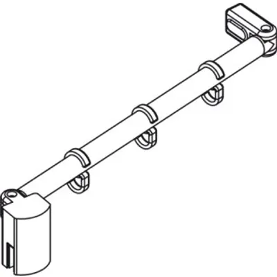 Productafbeelding van Kermi Pasa XP 90° stabilisator, 70 cm