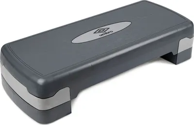 Produktbild von Umbro Stepper für Zuhause Verstellbar 10‑15 cm – Step Up mit Rutschfester Oberfläche – Stepper Fitness für Reha und Training – Kompakt und Stabil – 68,3 x 29 x 10,4 cm