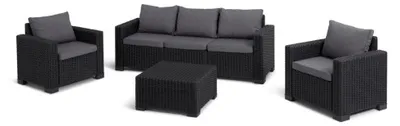 Obrázek produktu pro Zahradní set Keter California 3+2+1 grafitový