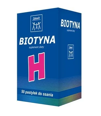 Produktbild von Zdrovit Biotyna Ananasgeschmack 50 Lutschtabletten