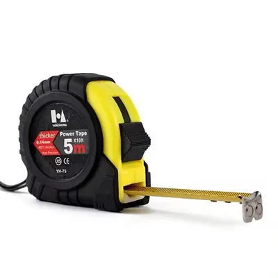 Produktbild von Rollbandmaß 5meter Bandmaß - Rollmaßband Rollmeter Messband Maßband m. Rücklauf