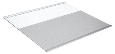 Immagine prodotto di Ripiano in vetro inferiore per frigorifero LG ACQ30340402 432x383 mm con listelli in combinazione frigo-congelatore