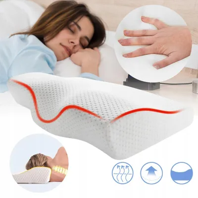 Produktbild von Ergonomisches Nackenstützkissen gegen Schmerzen, für Schlafende