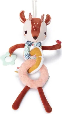 Image de Lilliputiens Jouet d'activité Stella - chaîne souple pour bébé avec anneau de dentition