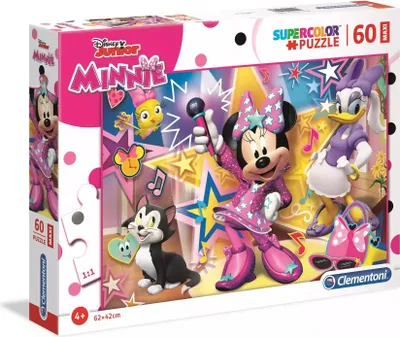Produktbild von CLEMENTONI Puzzle Minnie Mouse MAXI 60 Teile
