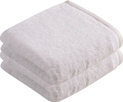 Produktbild von 2er Pack Handtuch Vegan Life von der Marke Vossen 60 x 110 cm