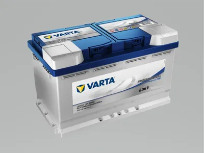 Produktbild von Professionelle Dual-Purpose EFB Zusatzbatterie Säure 80 Ampère – Varta