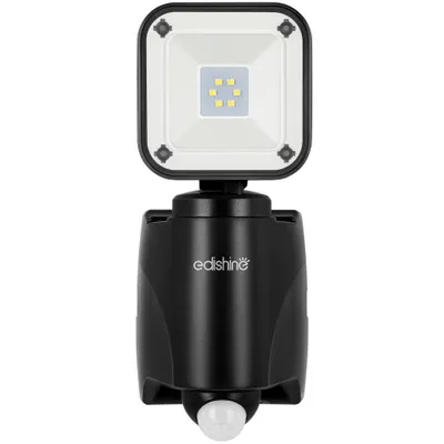 Produktbild von EDISHINE LED Strahler mit Bewegungsmelder, wetterfeste Außenstrahler mit Batterie, Außenlampe