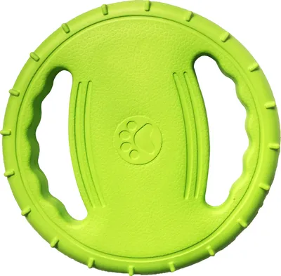 Obrázok produktu pre Pet Dog Flying Disc EVA – tréningový kruh pre psov s dvojitými úchytmi, lietajúca hračka pre psov, hračka na vonkajšie aktivity, plávajúca
