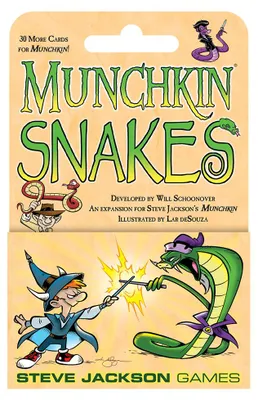 Zdjęcie produktu dla Munchkin Snakes, Gra karciana, Odgrywanie ról, 14 lat(a), 60 min