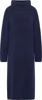 Produktbild von RISA damen midikleid aus strick - navy RISA damen midikleid aus strick - navy, XS/S