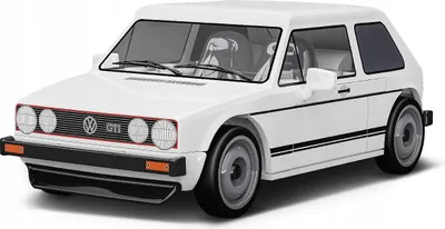 Produktbild von Volkswagen Golf GTI (1976-1983) (weiß, Maßstab 1:35)