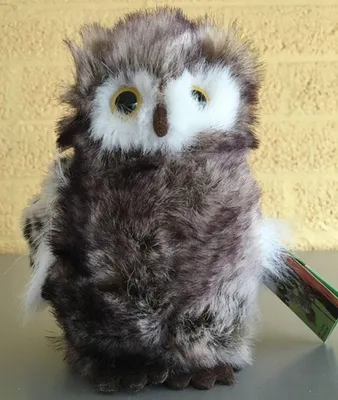 Productafbeelding van Simpel knuffel, uil, pluche, 18 cm - zachte uil, pluchen knuffel, speelgoed