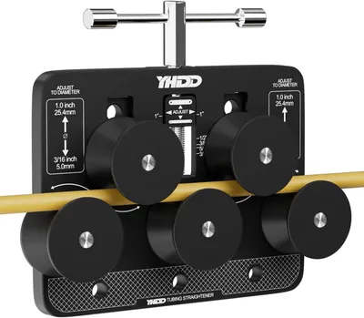Imagen del producto de Máquina de roscar ajustable, para tubos de 4,7 a 25,4 mm, apta para cobre, aluminio y acero, ideal para sistemas de frenos