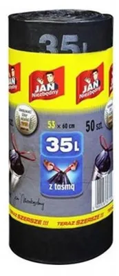 Image de Sacs poubelle Jan N. Magnum 35 L, 50 pièces