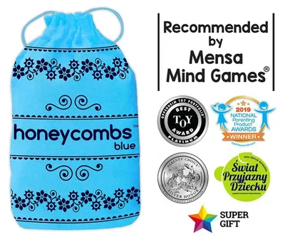 Productafbeelding van Honeycombs Blue - honingpleisters van PIATNIK