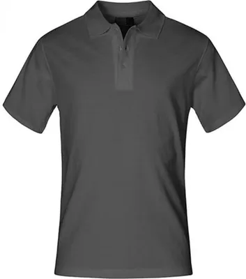Produktbild von Superior Poloshirt Herren, Stahlgrau, XS