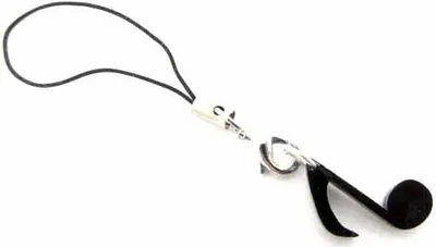 Produktbild von Noten Handyanhänger Miniblings Achtelnoten Handyschmuck Note Achtelnote schwz